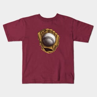 Baseball Glove Kids T-Shirt